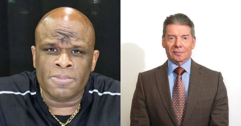 D-Von Dudley and Vince McMahon.