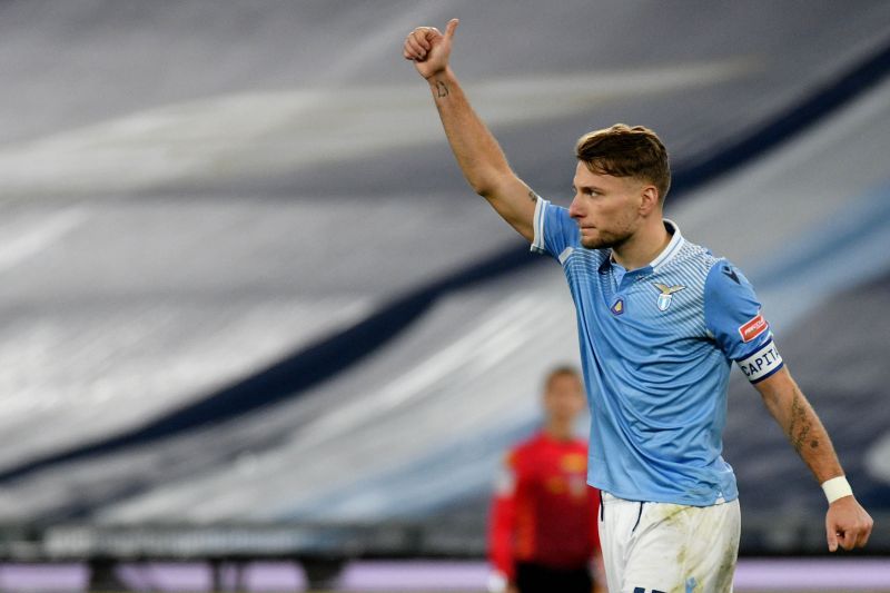 Ciro Immobile has been lethal for Lazio this season.