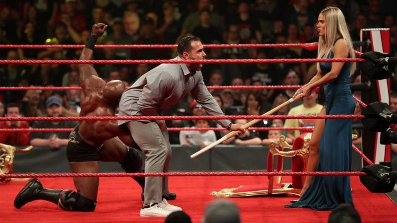 Lana, Bobby Lashley and Rusev on WWE RAW