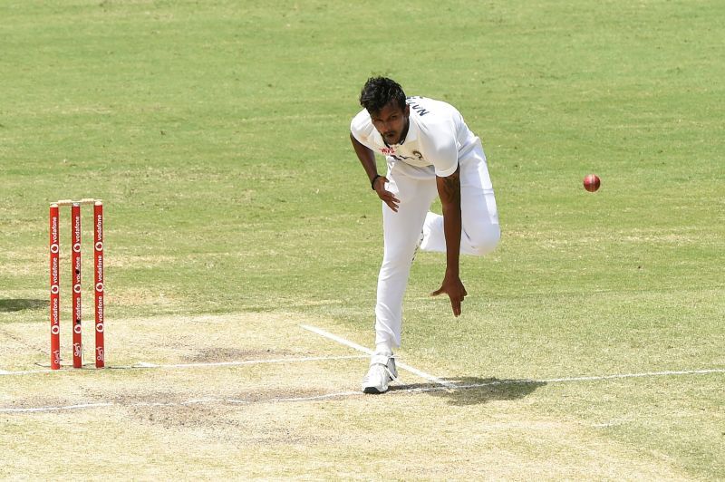 T Natarajan was one of the star performers in India's win in the Brisbane Test