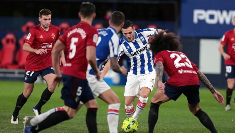 Osasuna have lost just once to Alaves in nine games!