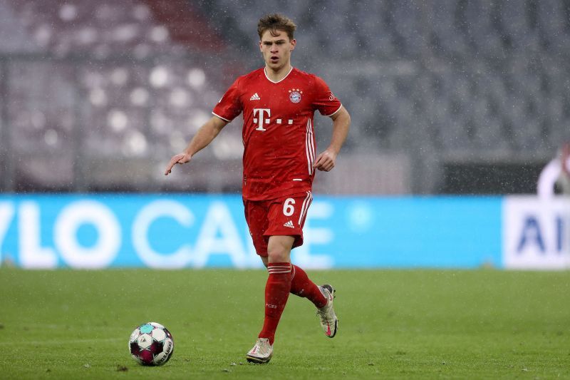 Joshua Kimmich in action for Bayern Munich