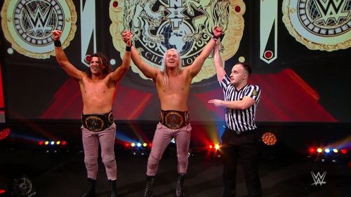 Pretty Deadly became the new NXT UK Tag Team Champions