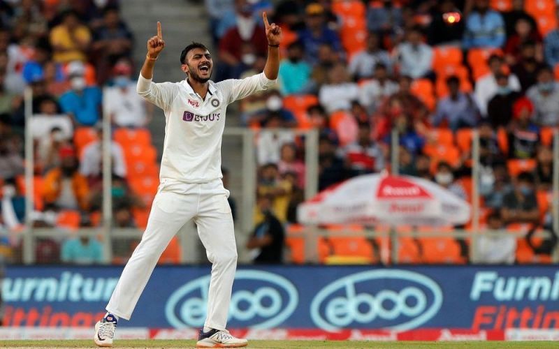 Axar Patel has become just the third Indian to register five-wicket hauls in the first two Tests [Credits: BCCI]