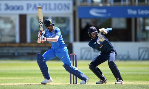 Krishnappa Gowtham in action for India 'A'