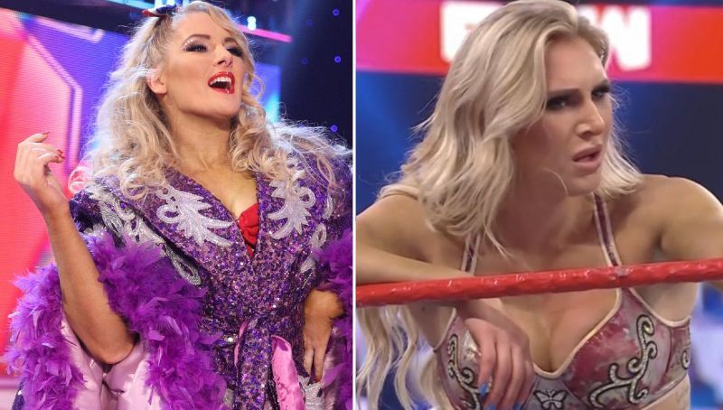 Lacey Evans and Charlotte Flair