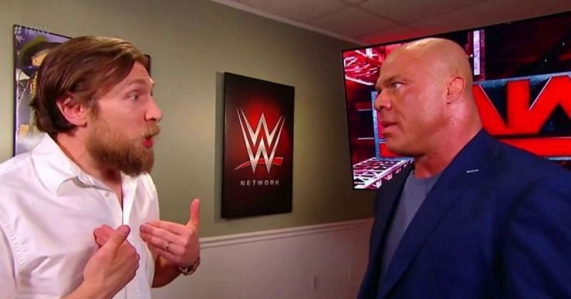 Daniel Bryan and Kurt Angle.