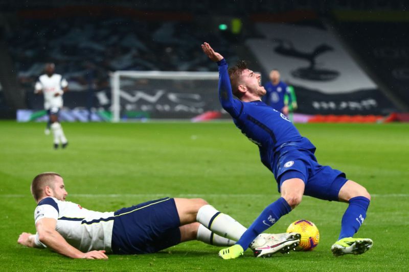 Eric Dier&#039;s lazy challenge early on resulted in Chelsea&#039;s opener