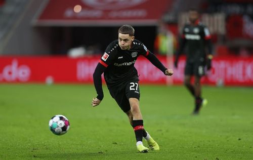 Bayer Leverkusen's Florian Wirtz in action again VfB Stuttgart