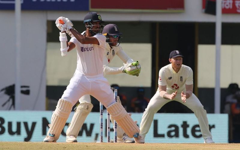 Washington Sundar scored an unbeaten 85* in his first Test knock at home