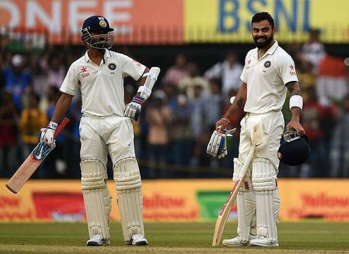 Ajinkya Rahane and Virat Kohli