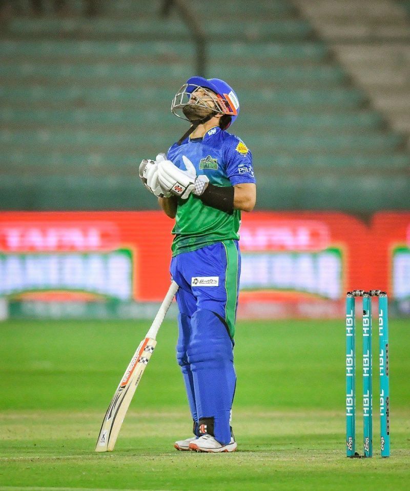 Multan could only manage 150/8 despite Rizwan's 53-ball 71, which included 8 boundaries and 2 sixes