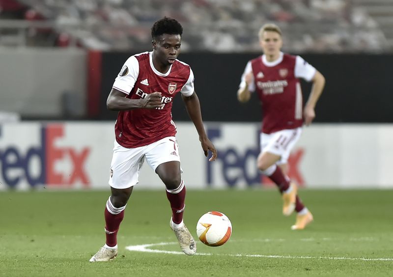 Bukayo Saka unleashed his wizardry yet again