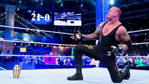 The Undertaker defeated CM Punk at WrestleMania 29, taking his WrestleMania record to 21-0