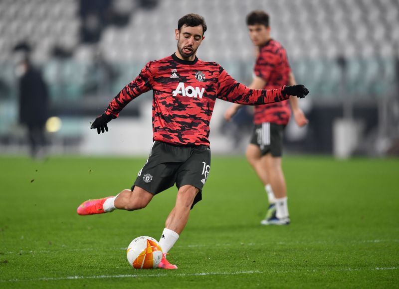 Bruno Fernandes started the game for Manchester United