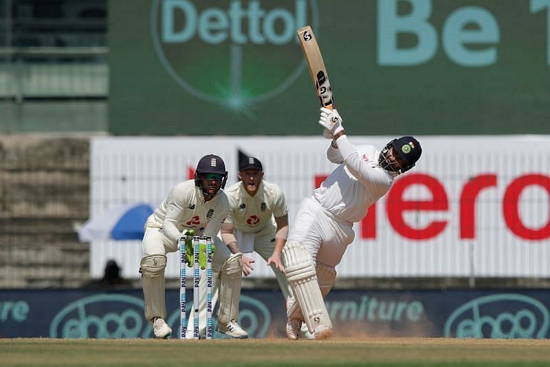 ऋषभ पंत ने चेन्नई टेस्ट मैच में बेहतरीन पारी खेली