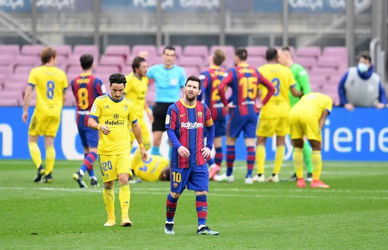 FC Barcelona v Cadiz CF - La Liga Santander