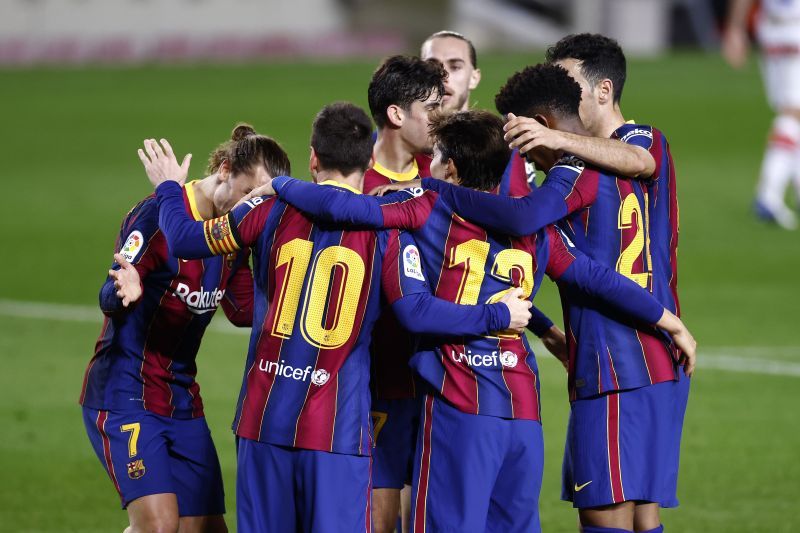 Barcelona are 12 games unbeaten in La Liga