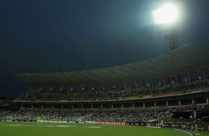 Eden Gardens is one of the world's biggest cricket stadiums