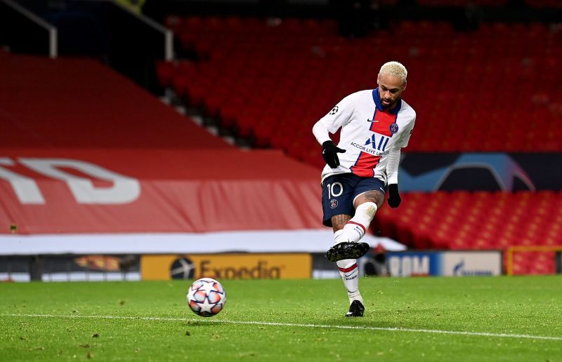 Neymar in action for PSG