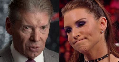 Vince and Stephanie McMahon.