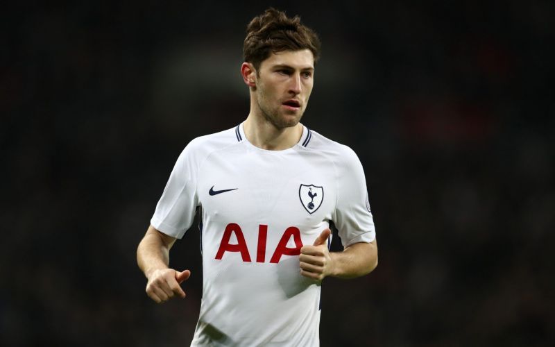 Ben Davies was further forward for Spurs in the second half against Chelsea