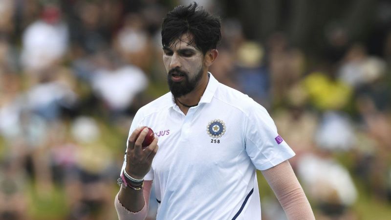 Ishant Sharma in Test action for Team India