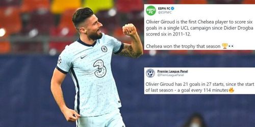 Olivier Giroud stole the show for Chelsea with a stunning match-winning goal