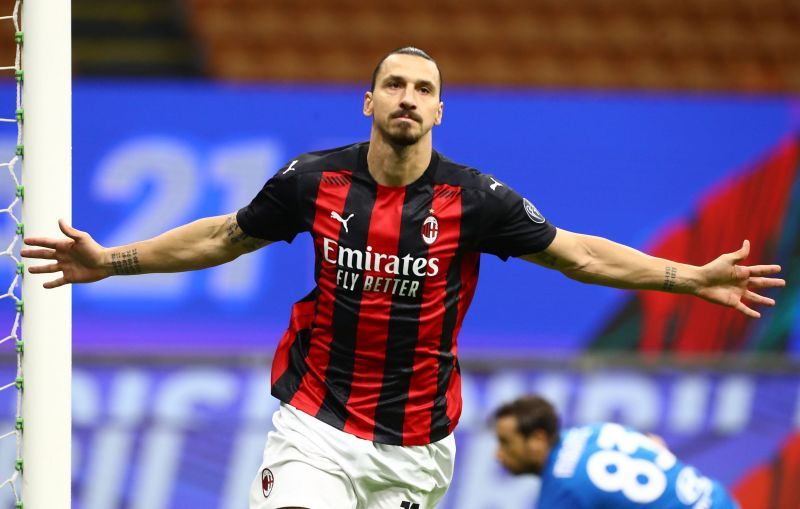 Zlatan Ibrahimovic will hope to continue his scoring form against Roma