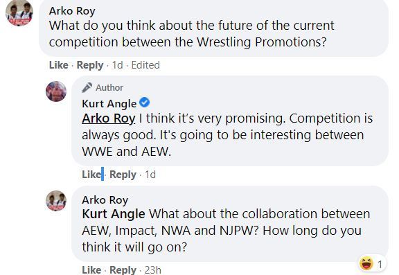 Kurt Angle is intrigued about the future of professional wrestling