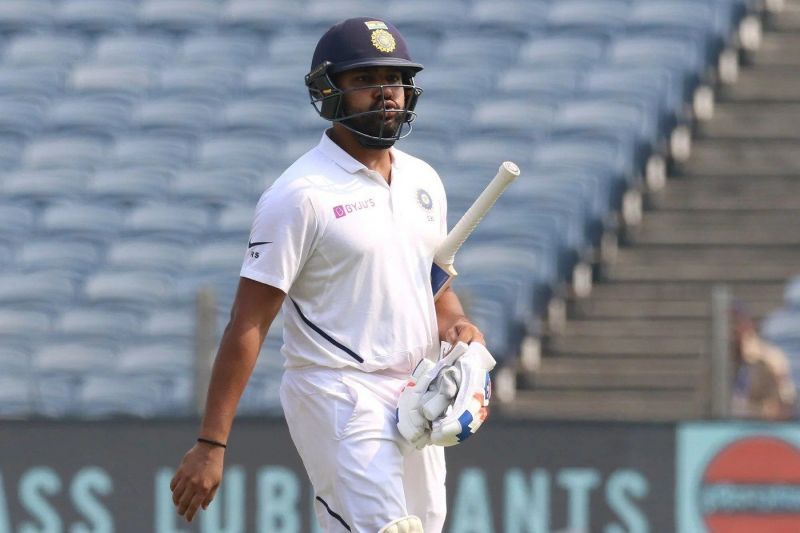 Rohit Sharma tends to play away from his body, something he needs to work on