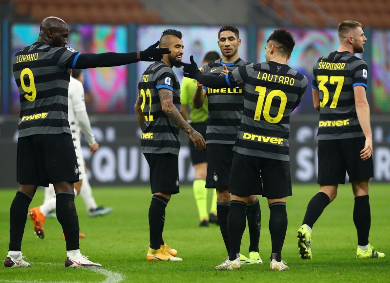 Inter Milan will hope to continue their great run of form