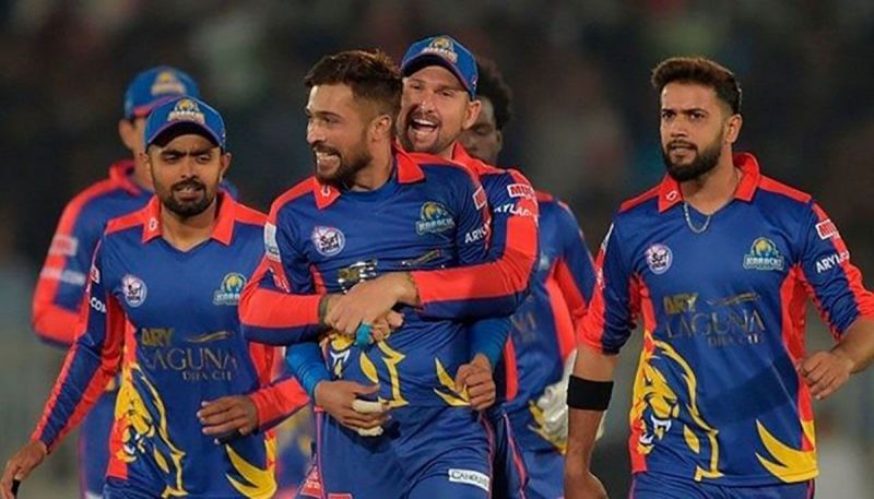 Mohammad Amir and Imad Wasim are a part of the Karachi Kings team
