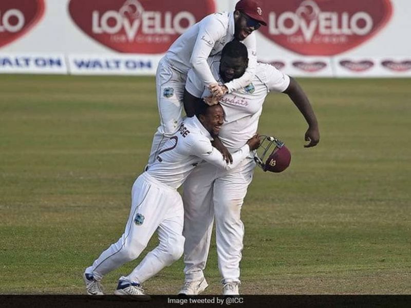 Rahkeem Cornwall was the Player of the Match in the second Test