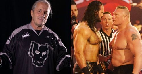 Bret Hart; Drew McIntyre and Brock Lesnar