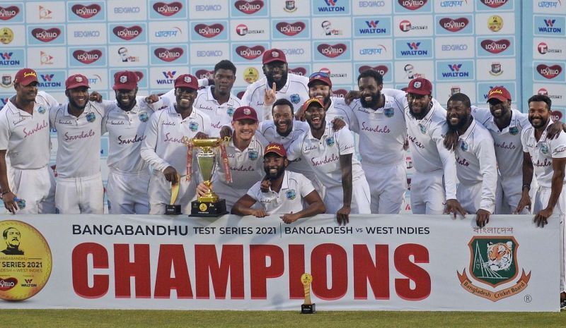West Indies are the first team to win 2-0 in Bangladesh in the last eight years