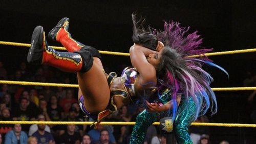 Ember Moon's finisher