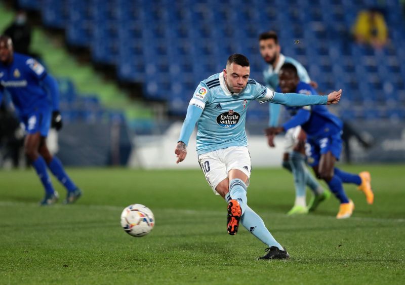 Iago Aspas in action for Celta de Vigo