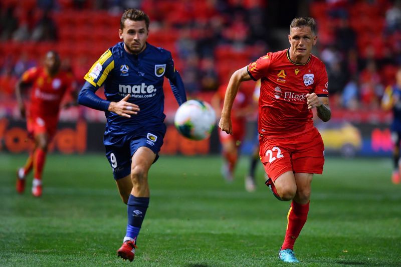 Adelaide United take on Central Coast Mariners this week