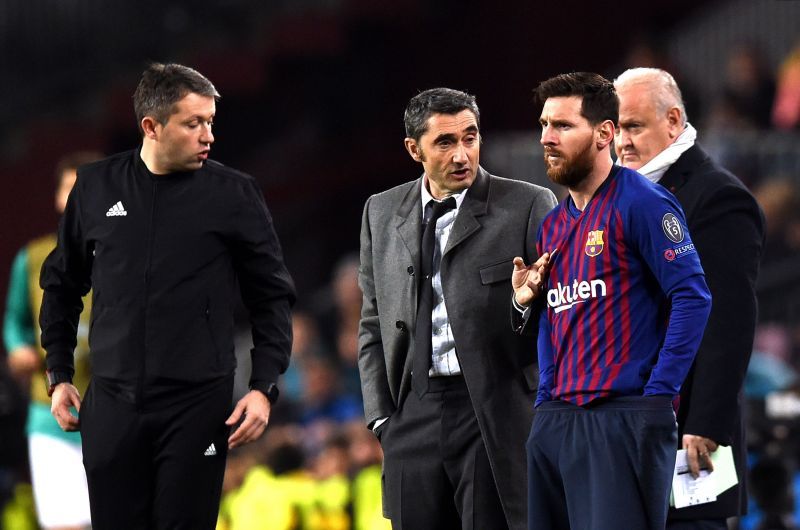 Ernesto Valverde worked well with Lionel Messi