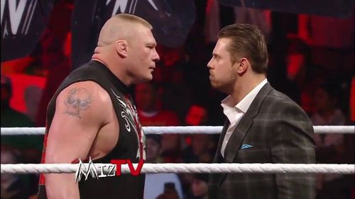 Brock Lesnar and The Miz