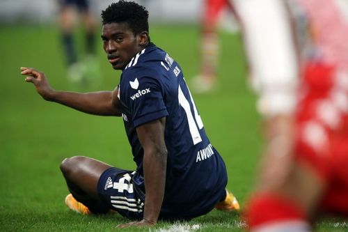 Taiwo Awoniyi of Union Berlin during their defeat to Mainz last week