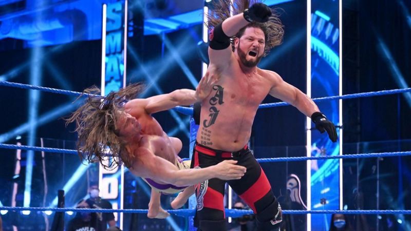 Riddle and AJ Styles