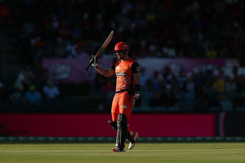 Liam Livingstone scored a fifty for the Perth Scorchers in the BBL Challenger