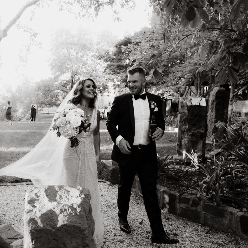 Aaron Finch wedding photos