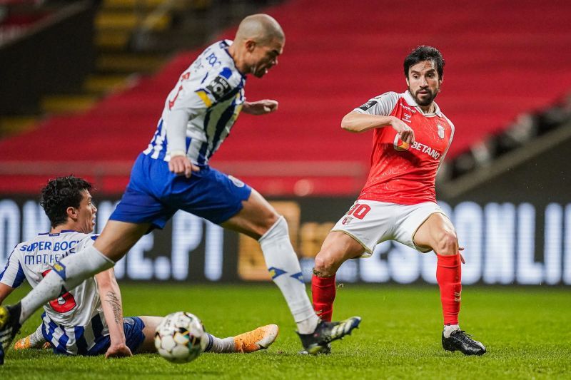 Braga host Porto in the first leg of the Taca de Portugal semi-final