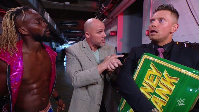 Kofi Kingston and The Miz were in a dispute