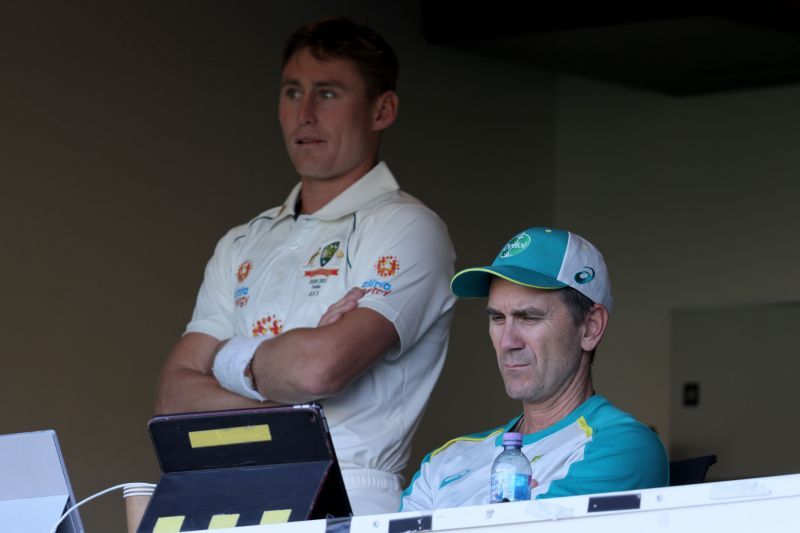 Marnus Labuschagne & Justin Langer