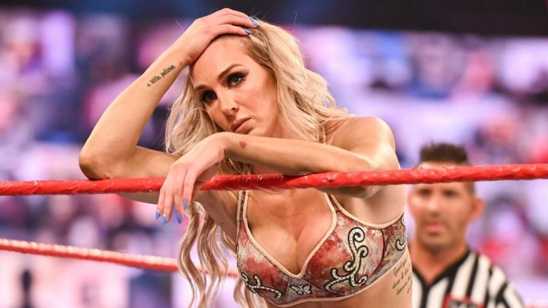 Charlotte Flair&#039;s reaction to Lacey Evans&#039; announcement