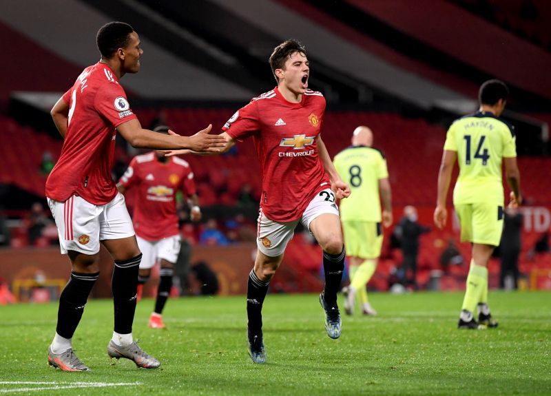 Daniel James is starting to hit form for Manchester United